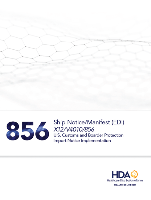 EDI 856 ASN Border Protection Import Notice