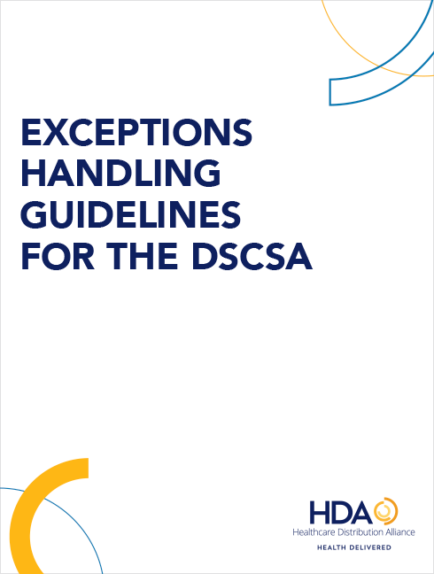 Exceptions Handling Guidelines For The DSCSA