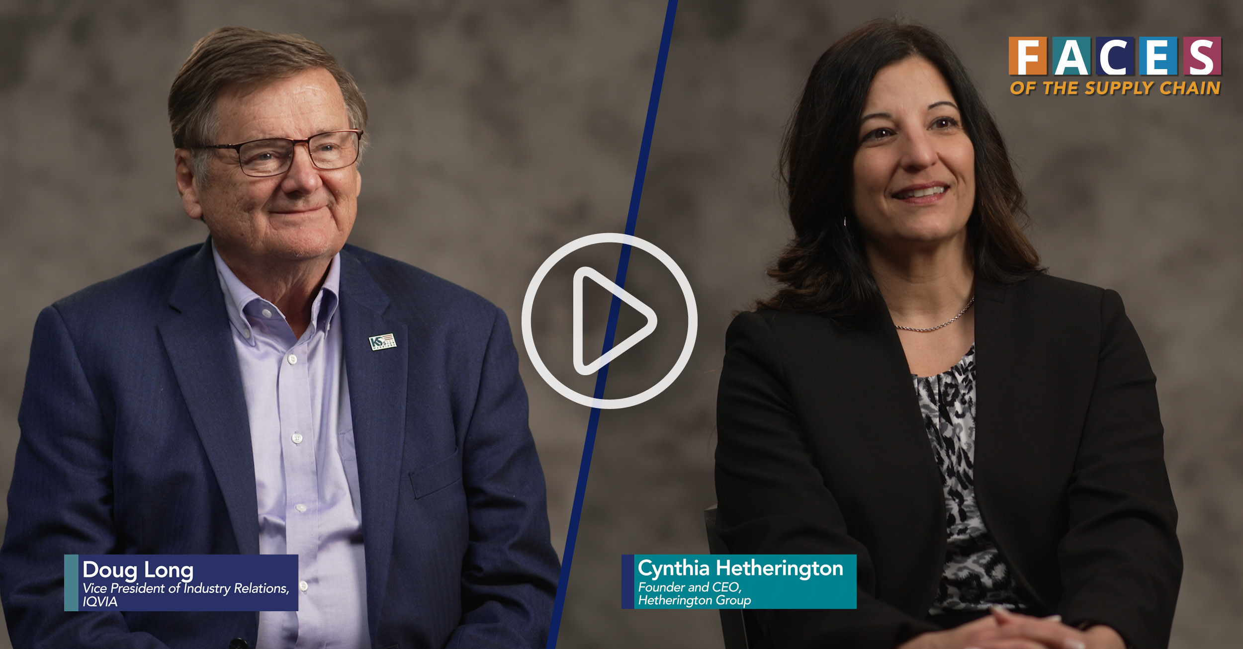 Doug Long, IQVIA; and Cynthia Hetherington, Hetherington Group