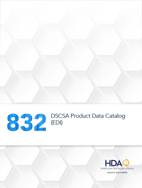832 EDI DSCSA Product Data Catalog